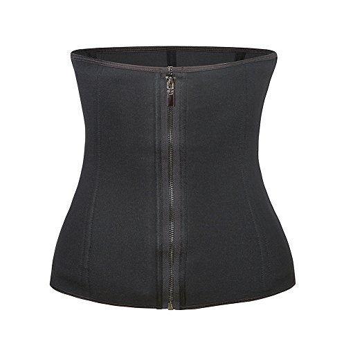 MCHPI Store Waist Trainer Corset for Weight Loss Tummy Control Body Shaper Neoprence Workout Sweat Belt Shapewear for Women Black