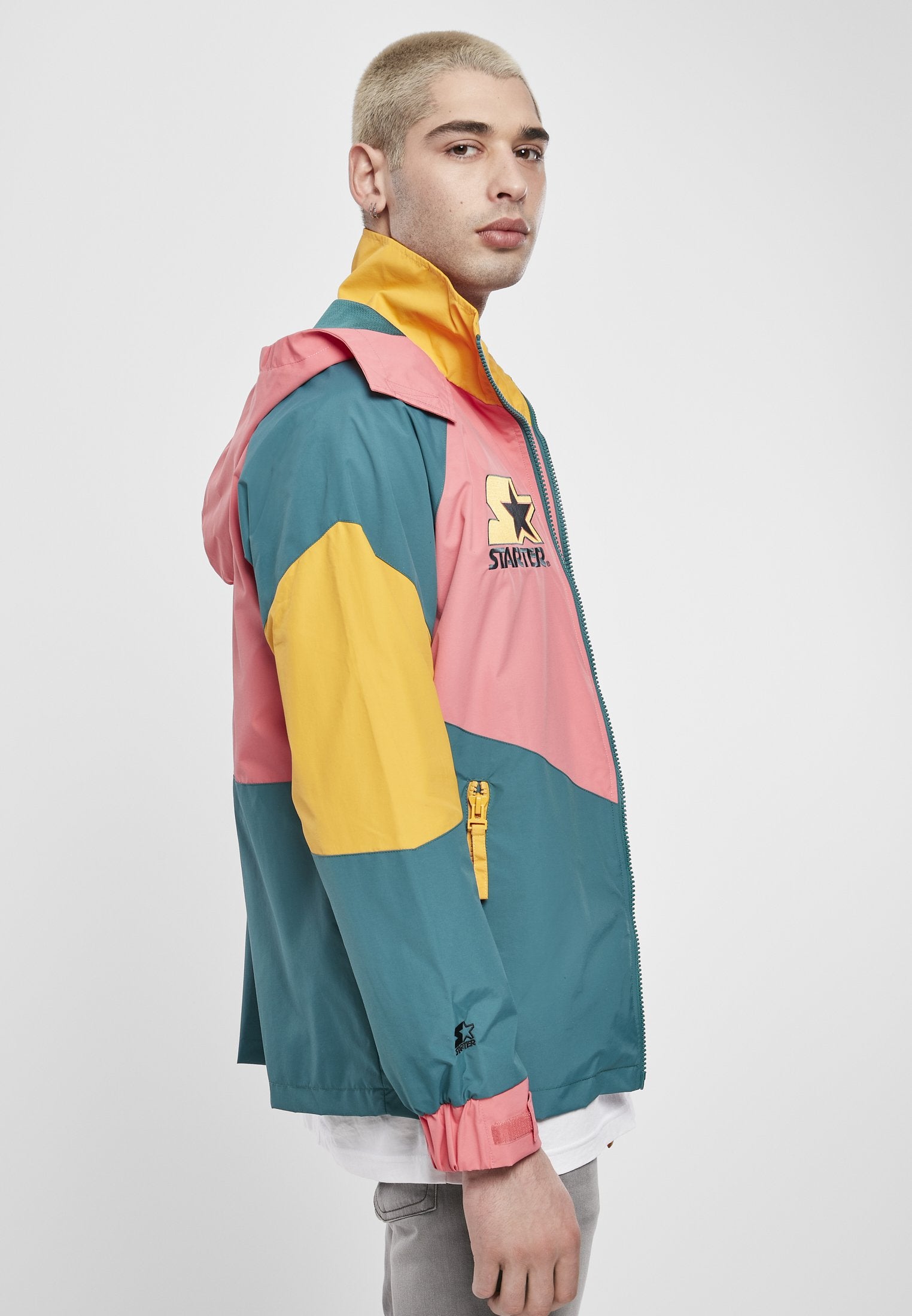 MCHPI Store Starter Multicolored Logo 80s Retro Vintage Jacket