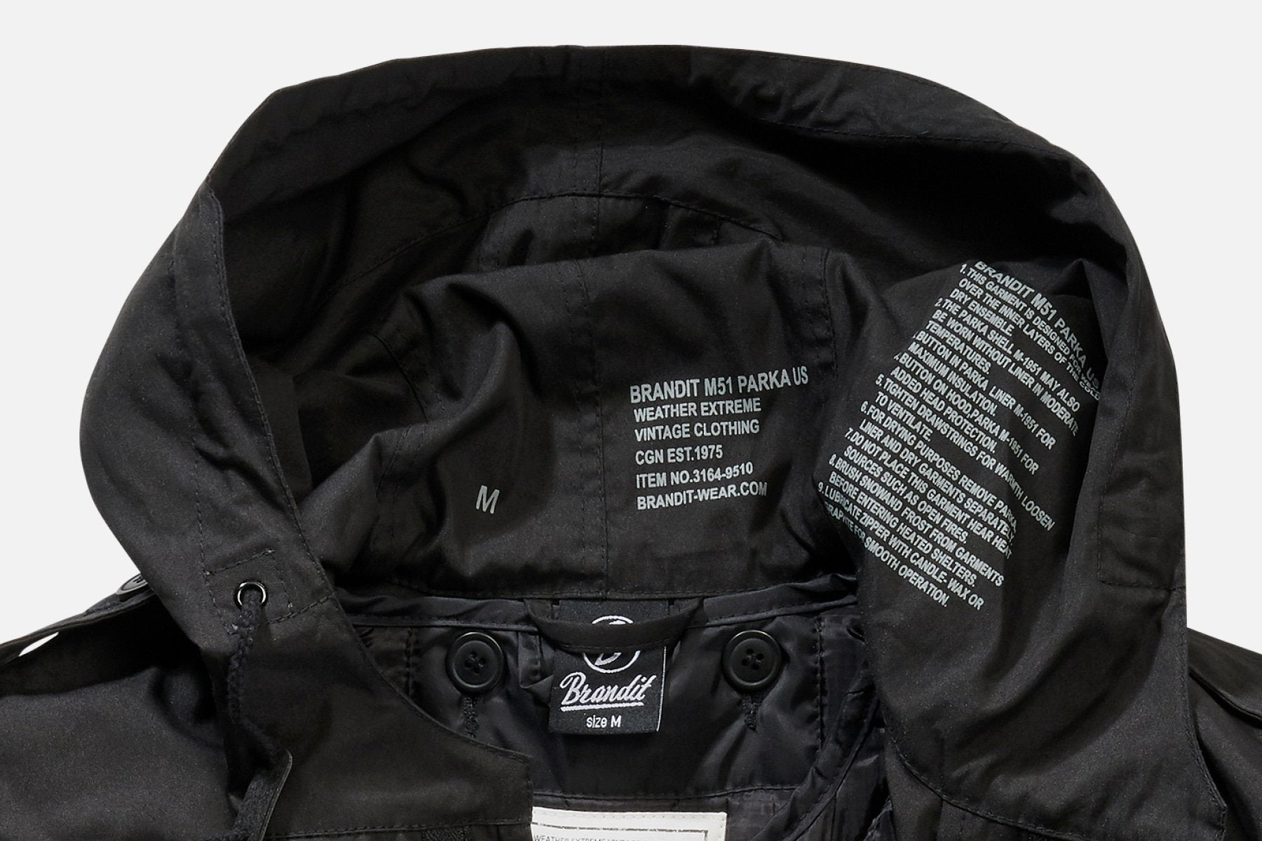 MCHPI Store M51 U.S. Parka - Black